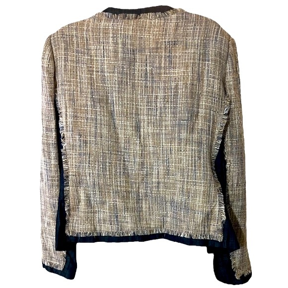 Ivanka Trump Plaid Tweed Blazer - Size 16 - Picture 2 of 6